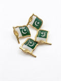 Pakistan Flag Pin Badge Premium Metal Lapel Brooch for 14 August